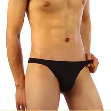 Мужские плавки с заниженной талией Узкий край Т-образный купальник