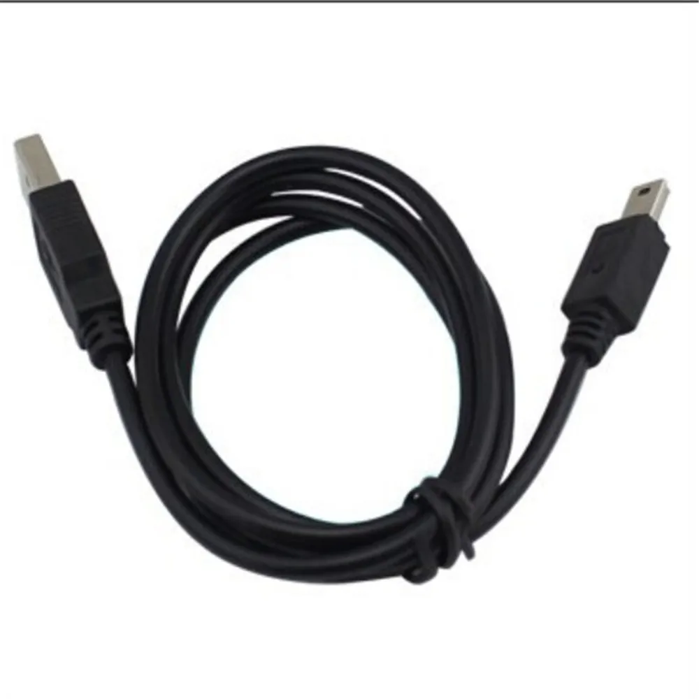 80CM 50/80/100 см плоский Дата-кабель Mini USB «Папа-папа» 5-контактный Mini B Зарядное устройство V3 USB кабель для MP3 MP4 MP5 плеер Камера радио - Цвет: 80CM