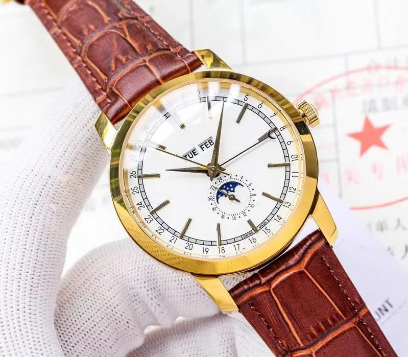 

WG1045 Mens Watches Top Brand Runway Luxury European Design Automatic Mechanical Watch