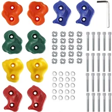 Crianças de 10 peças colorido escalada terno adulto indoor e outdoor exercício físico playground