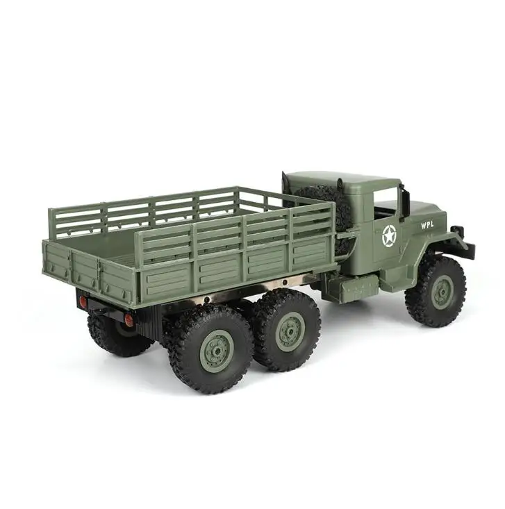 Военный автомобиль 1:16 6 колес Радиоуправляемый внедорожный багги сборный