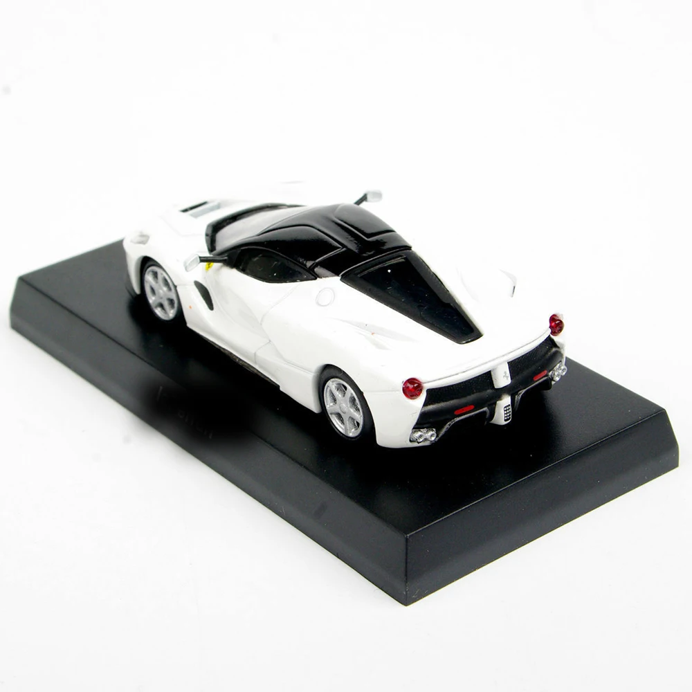 1/64 Scale KYOSHO White LaFerrari Diecast Model Car Collection Vehicles Toys