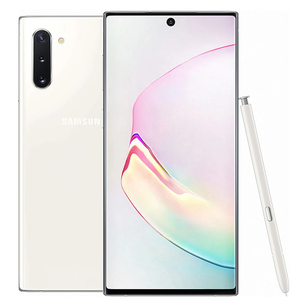 Samsung Galaxy Note10 Note 10 Duos N970FD Dual Sim 256GB ROM 8GB RAM Octa Core 6.3" NFC Exynos Original Unlocked Mobile Phone