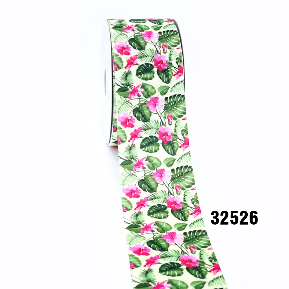 50 ярдов мультфильм напечатанный grosgrain ленты 32539 - Цвет: 32526