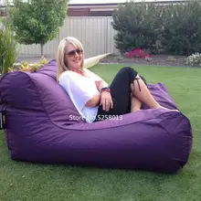 FAT MAN big size bean bag mobili galleggianti in acqua, galleggianti viola