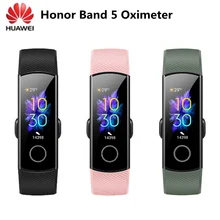 huawei Honor Band 5 умный браслет NFC Оксиметр крови кислород сенсорный экран плавучий ход обнаружения трекер-сна для сердечного ритма