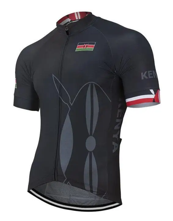 Kenya Cycling Jersey Road Bike Cycling Clothing Apparel Quick Dry