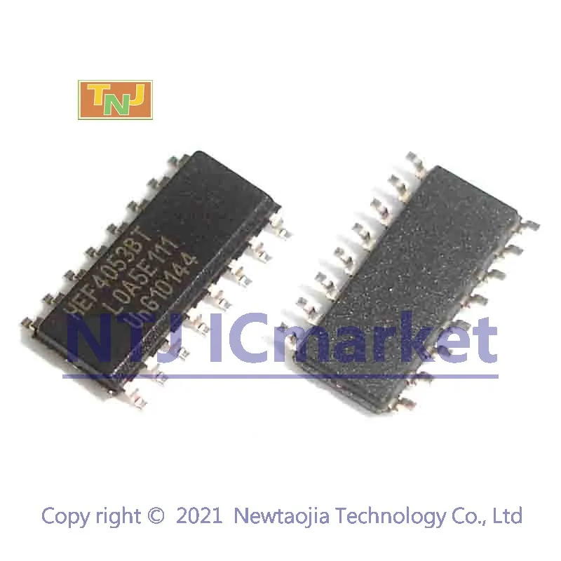 10 шт. HEF4053BT SOP-16 HEF4053 CD4053 SMD мультиплексор IC чип | Электронные компоненты и
