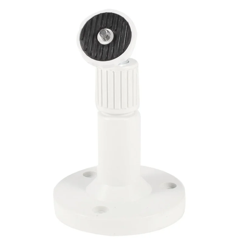 White plastic wall mount Holder Stand for CCTV DVR Camera New