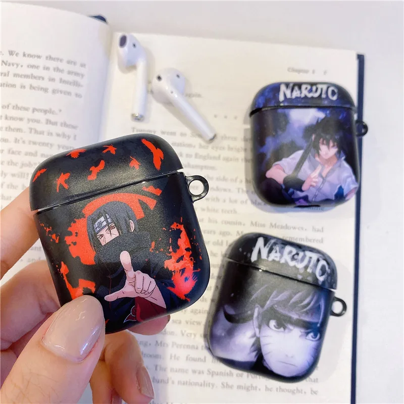 Us 463 20 Offcute Cartoon Naruto Itachi Sasuke Fashion Soft For Apple New Airpods Case For Airpods 12 Cover Wireless Bluetooth Earphone Case On