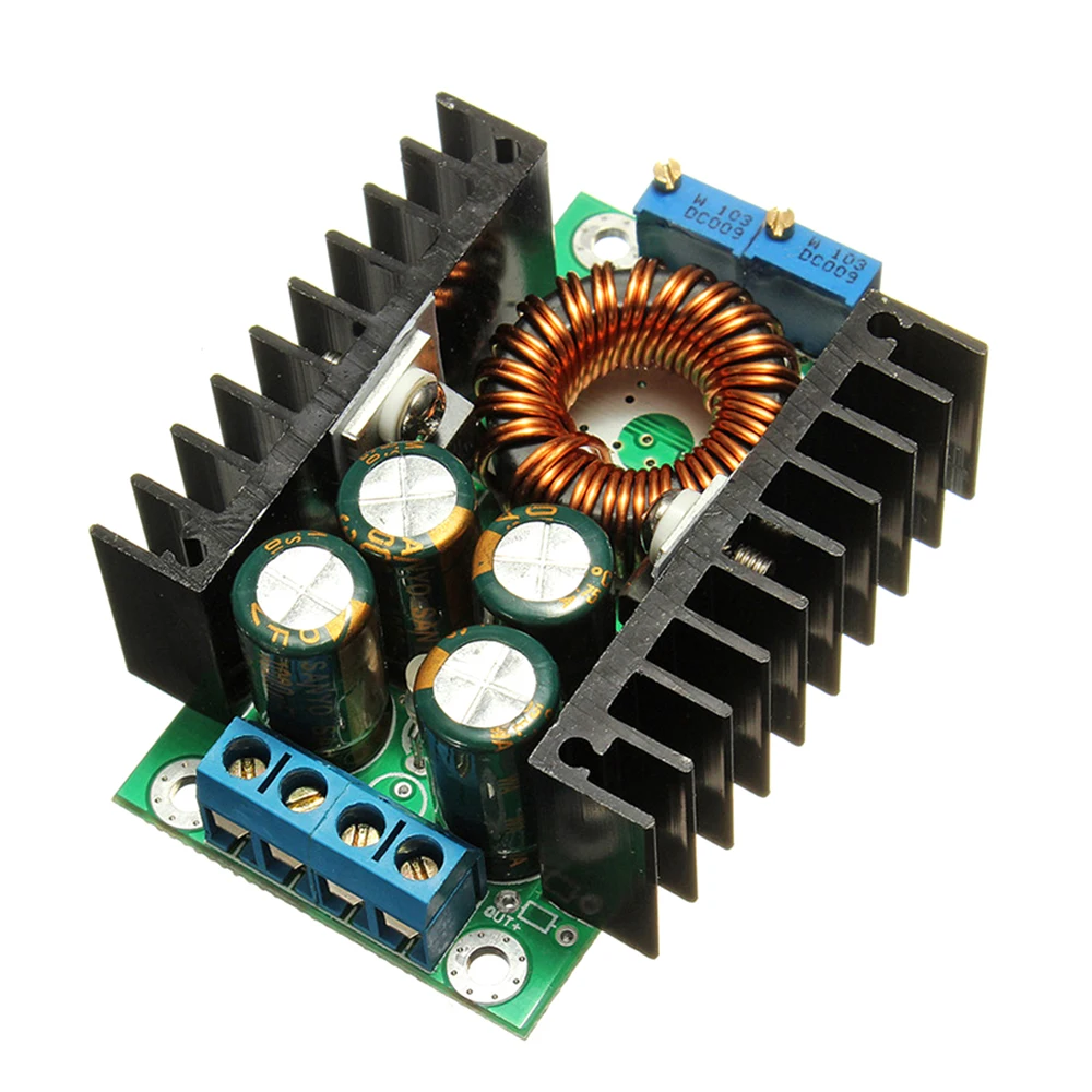 Adjustable регулируемый постоянный ток напряжения высокой мощности 10а солнечный зарядный Модуль питания автомобиля
