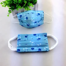 10 шт набор средств по уходу за грудным ребенком мультфильм милый Анти-пыль рот маска для лица для детей одноразовые нетканые Тканевые Маски