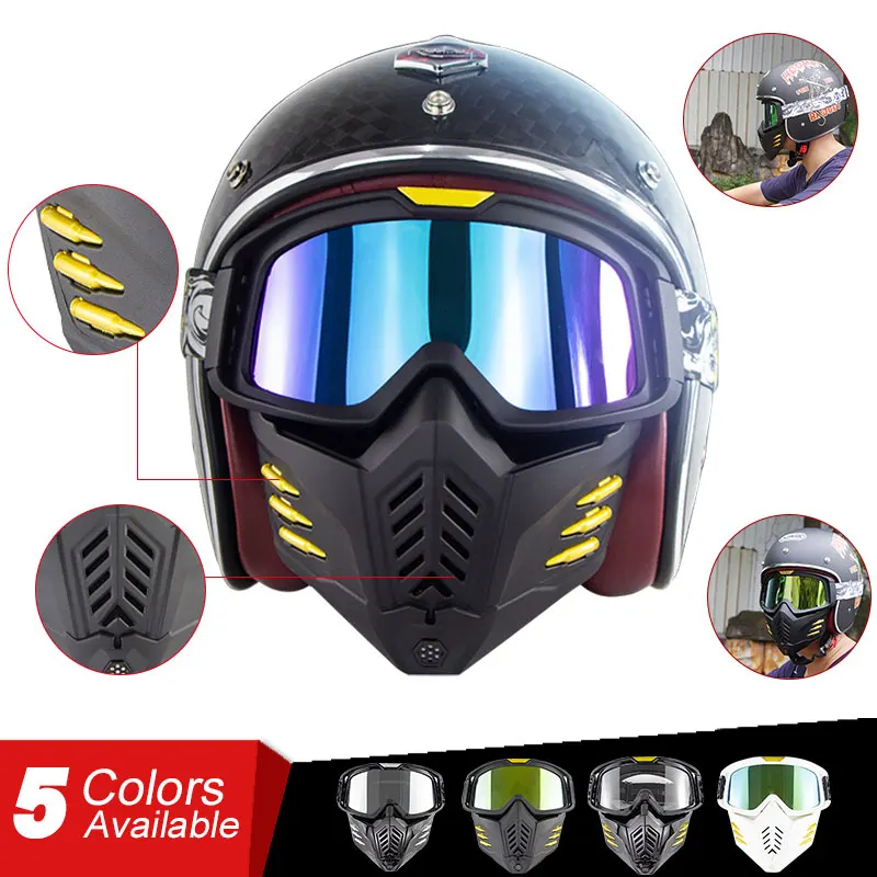 Модульная отсоединяемая маска для мотоциклистов защитная мотокросса|Шлемы| |
