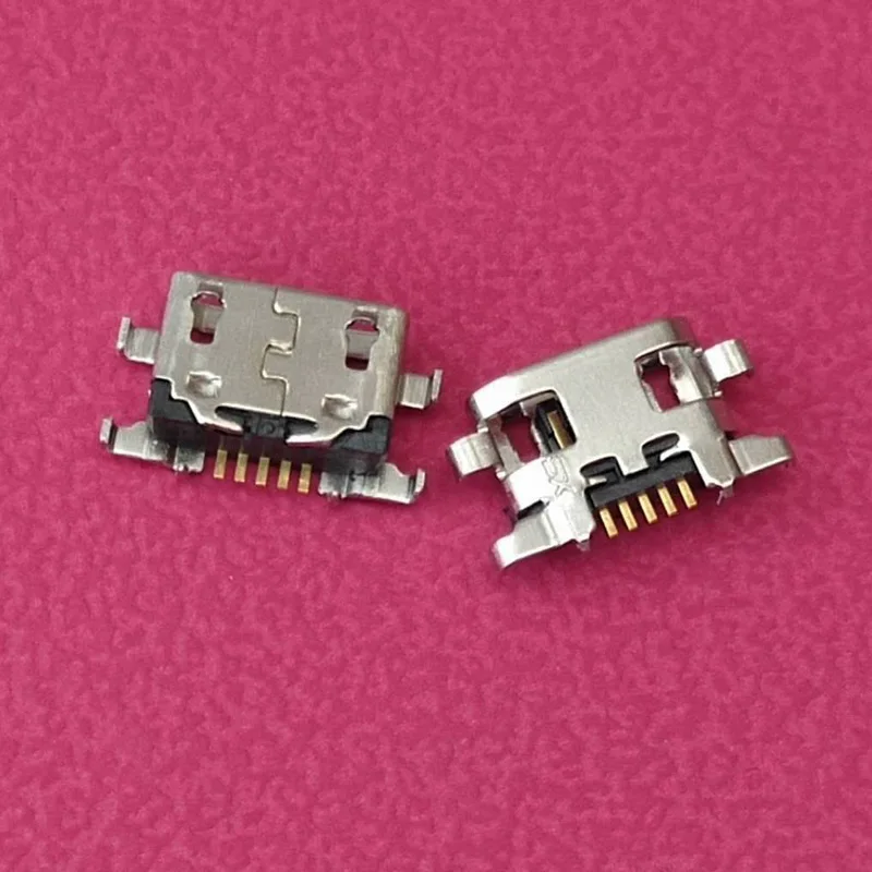 

50 шт. мини микро USB разъем для зарядки Разъем порта разъем питания док-станция для Lenovo K6