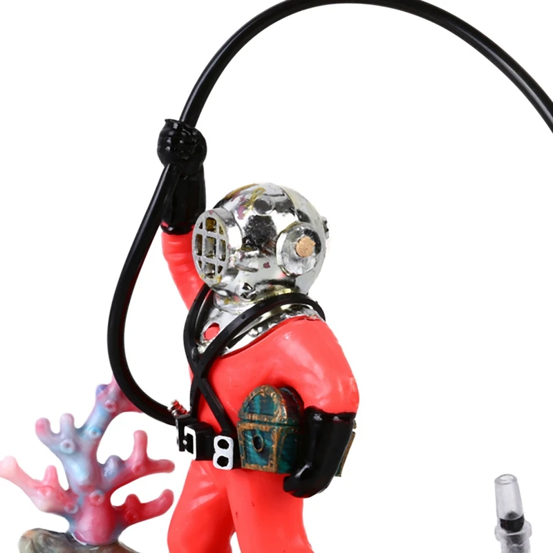 Air Action Diver Охотник за сокровищами грудь Декор аквариум украшение подводный пейзаж