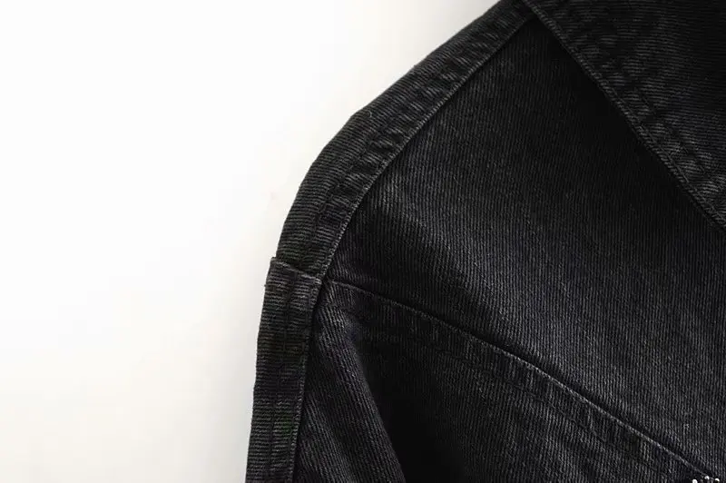 Woah XY110-8399 Европейская и американская мода ковбойские джинсы с бахромой куртка