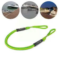 2021 New 1pcs Set Bungee Dock Line Mooring Rope For Boat 4 Ft 2 Ropes Rope Bungee Cord Dock Line Boats Kayak Outdoor Access N4d4