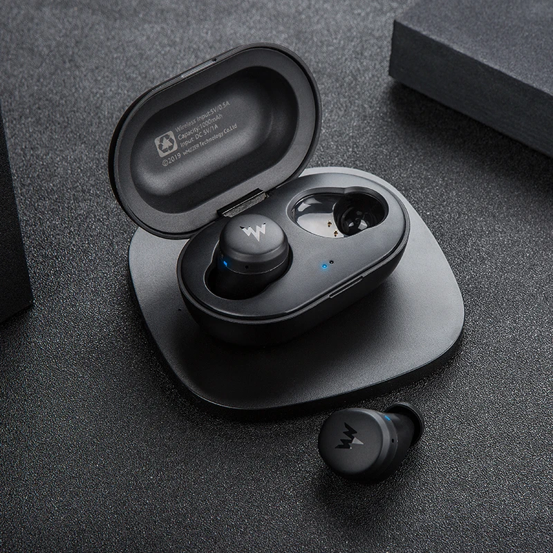 Whizzer APTX Bluetooth Earphone C3 TWS Wireless Earbuds Original ANC earbuds with Qualcomm Chip bass Volume Control 36H Playtime
