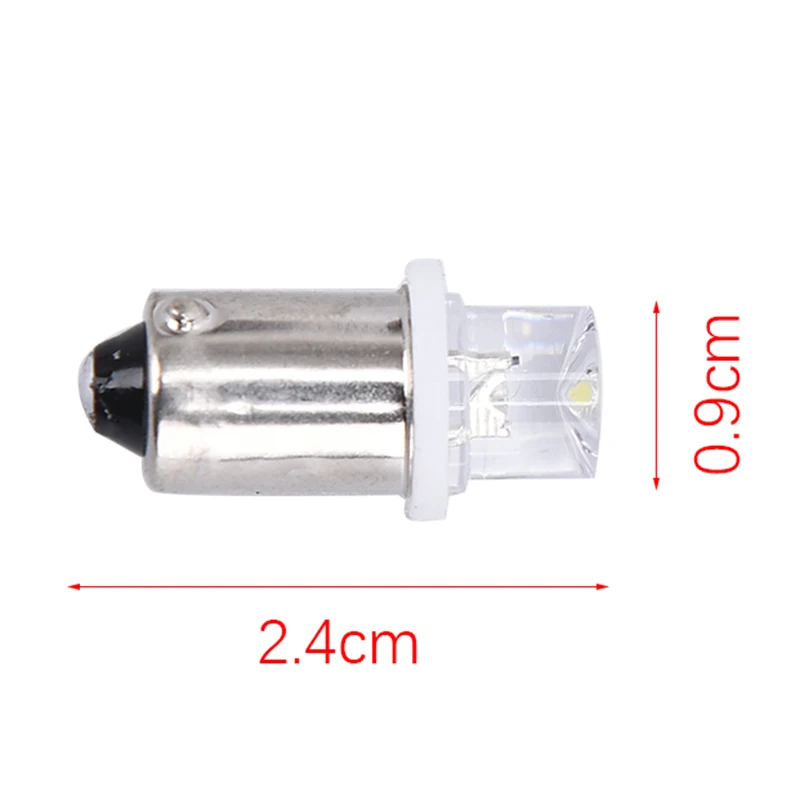 5Pcs BA9S LED Indicator Bulb License Plate Bulb 24V Ba9s 3V LED Ba9S 6V Instrument Bulb 4.5V 12V Ba9S
