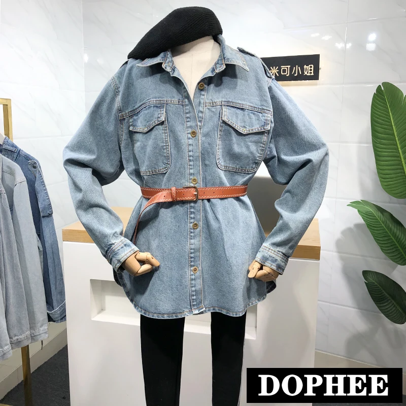 washed denim shirt womens