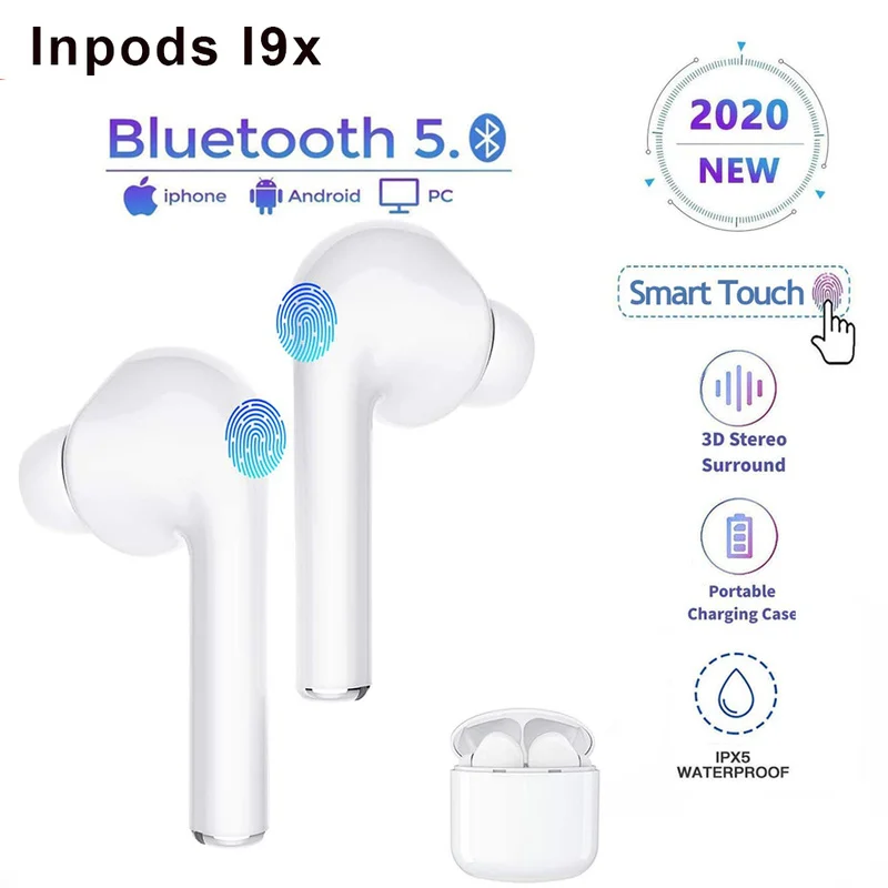 

Air I9X ANC Earbuds Mini TWS Wireless Bluetooth Waterproof Earphones High-definition Stereo Anti-sweat Earphone for IOS Android