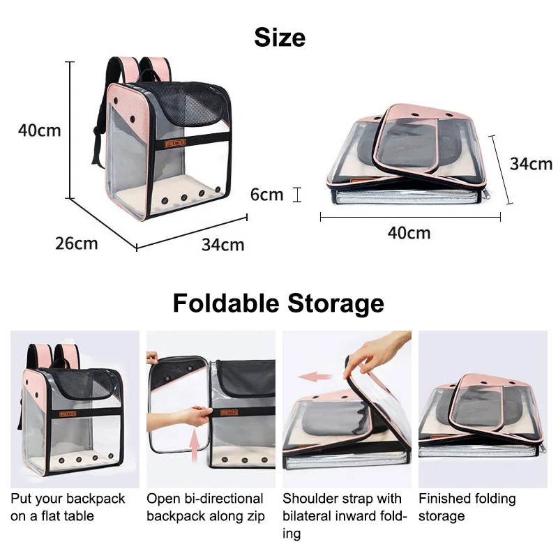 Pet Carrier Folding Cage for Cats Dogs Collapsible Crate Handbag Plastic Carrying Bags Pets Supplies Sac De Transport Pour Chien Pet Carrier Folding Cage for Cats Dogs Collapsible Crate Handbag Plastic Carrying Bags Pets Supplies Sac De Transport Pour Chien