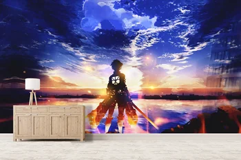

[Self-Adhesive] 3D Attack On Titan 154 Japan Anime Wall Paper mural Wall Print Decal Wall Murals Belly