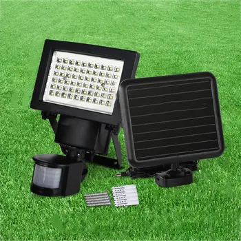 

Super Bright 60LEDs Solar Light PIR Motion Sensor Solar Lamp Waterproof Outdoor lighting Garden Security Floodlight Wall Lamp