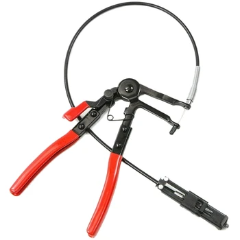 

Flexible Wire Long Reach Hose Clamp Pliers for Fuel Oil Water Hose Auto Tool for Fuel, Oil and Water Hoses