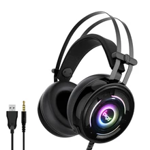 Stereo Wired Headphone Practical Multi functional Durable Gaming Headset with Microphone for PS4 Xbox One N Switch