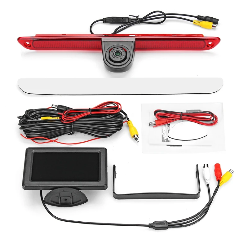 

4.3 inch TFT LED Monitor + Reversing Backup Rear View Camera for Mercedes-Benz for Sprinter for Crafter 2006-2017