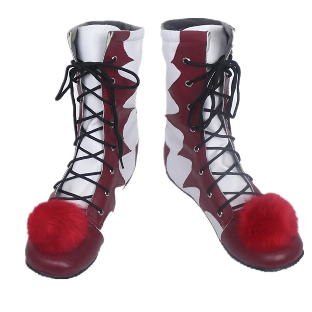 

New Movie Stephen King's It Pennywise Cosplay Costume Shoes Male Female Clown Boots Halloween Christmas Accessories