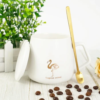 

Creative Ceramic Coffee Mug Set Simple Office White Milk Coffee Cup Stylish Couple Tazze Caffe Water Bottle Home BA50MK