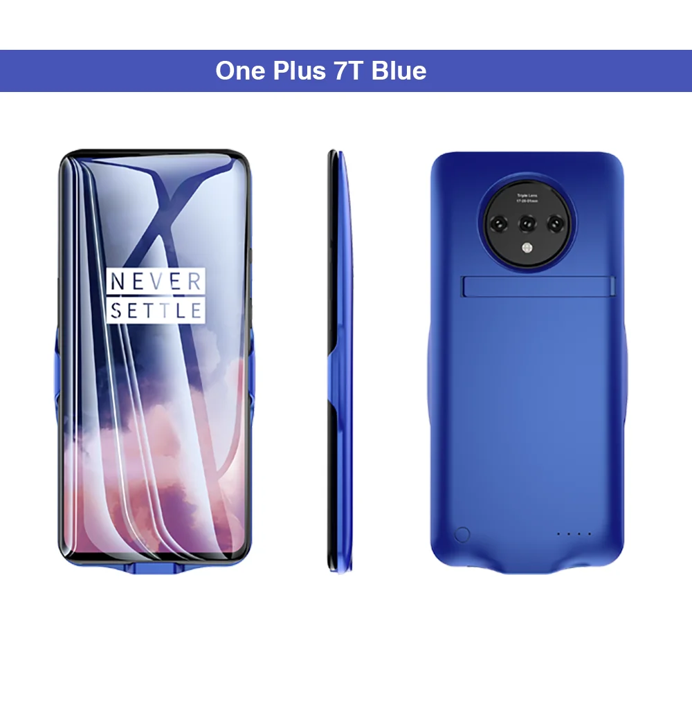 Чехол s для Oneplus 7T Pro, чехол для зарядки внешнего аккумулятора, 6800 мАч, чехол для зарядного устройства для Oneplus 7 T, чехол для аккумулятора