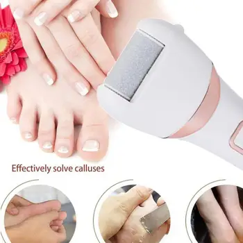 

USB Rechargeable Electric Callus Remover Feet Grinding Heel Pedicure Dead 3 Foot File Peeling Tool Roller Rollers Extra Ski P5E1