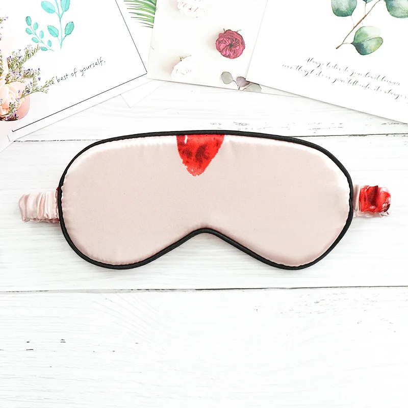 

Currently Available Sleep Cute Shading Breathable Eye Patch Children Students Pajama Real Silk Nursing Eye Patch Manufacturers D