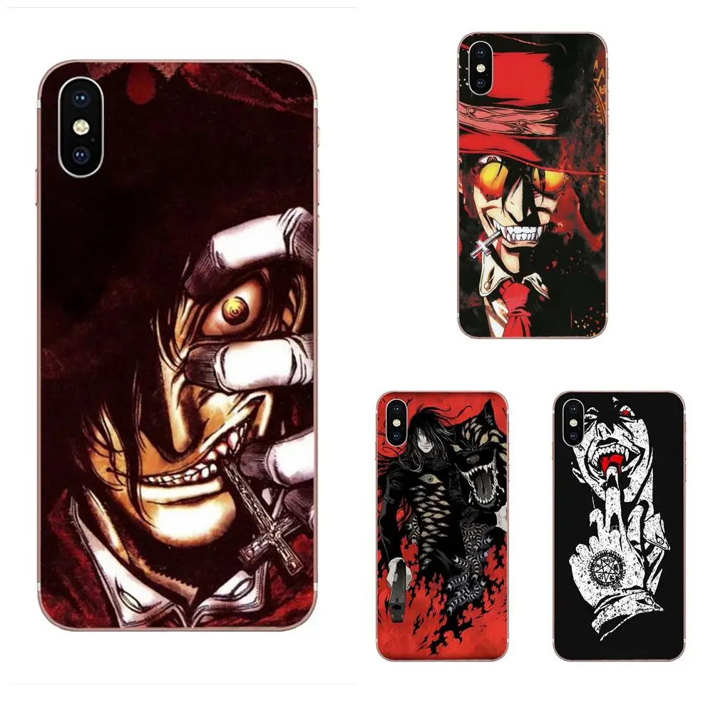 ТПУ Квинн телефон аниме Hellsing Alucard Fan элегантный для Galaxy Grand A3 A5 A7 A8 A9 A9S On5 On7 Plus Pro Star