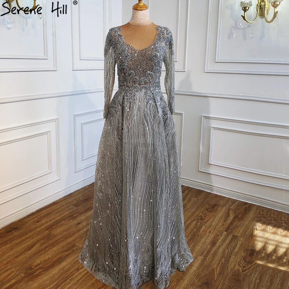 Серен Хилл муслин розовый со шлейфом вечерние платья 2021 Элегантный Русалка