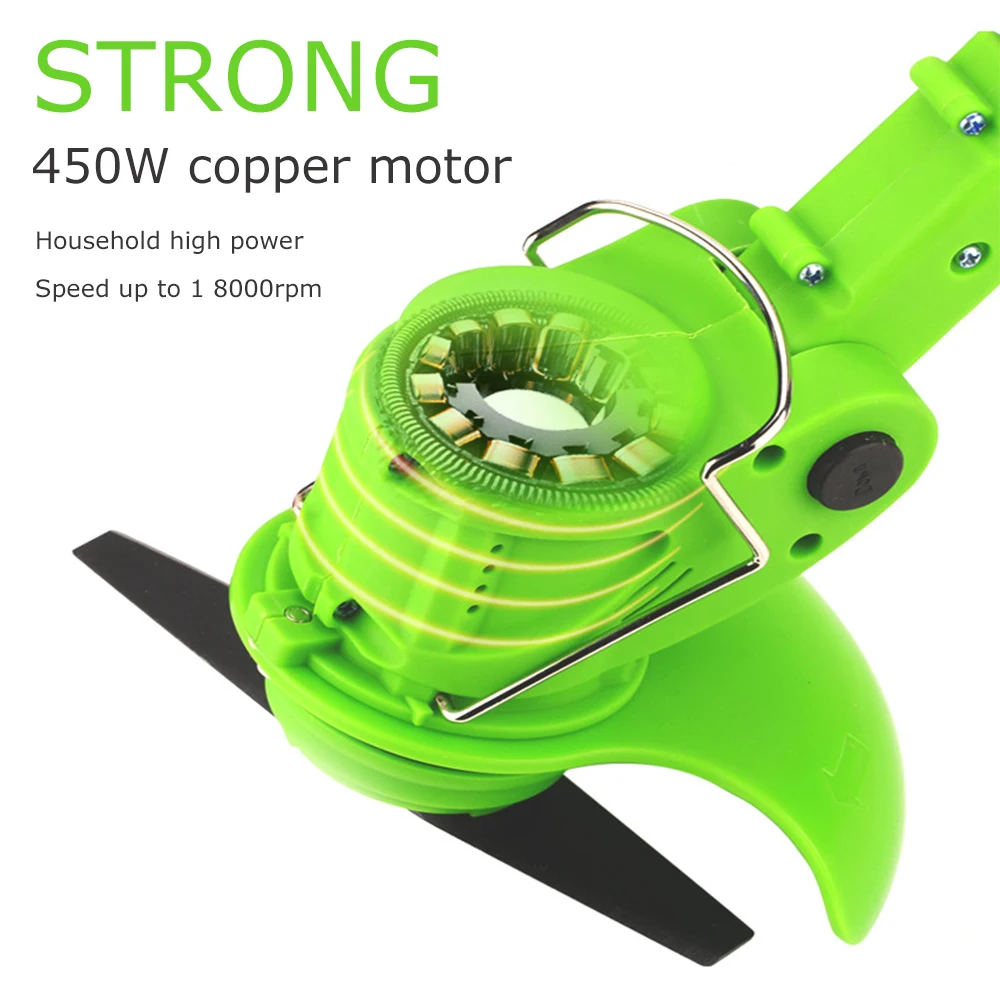 US $97.78 Grass Trimmer Lawn Mower Garden Tool Outdoor 24V Lithium Battery Portable Garden Pruning Tool