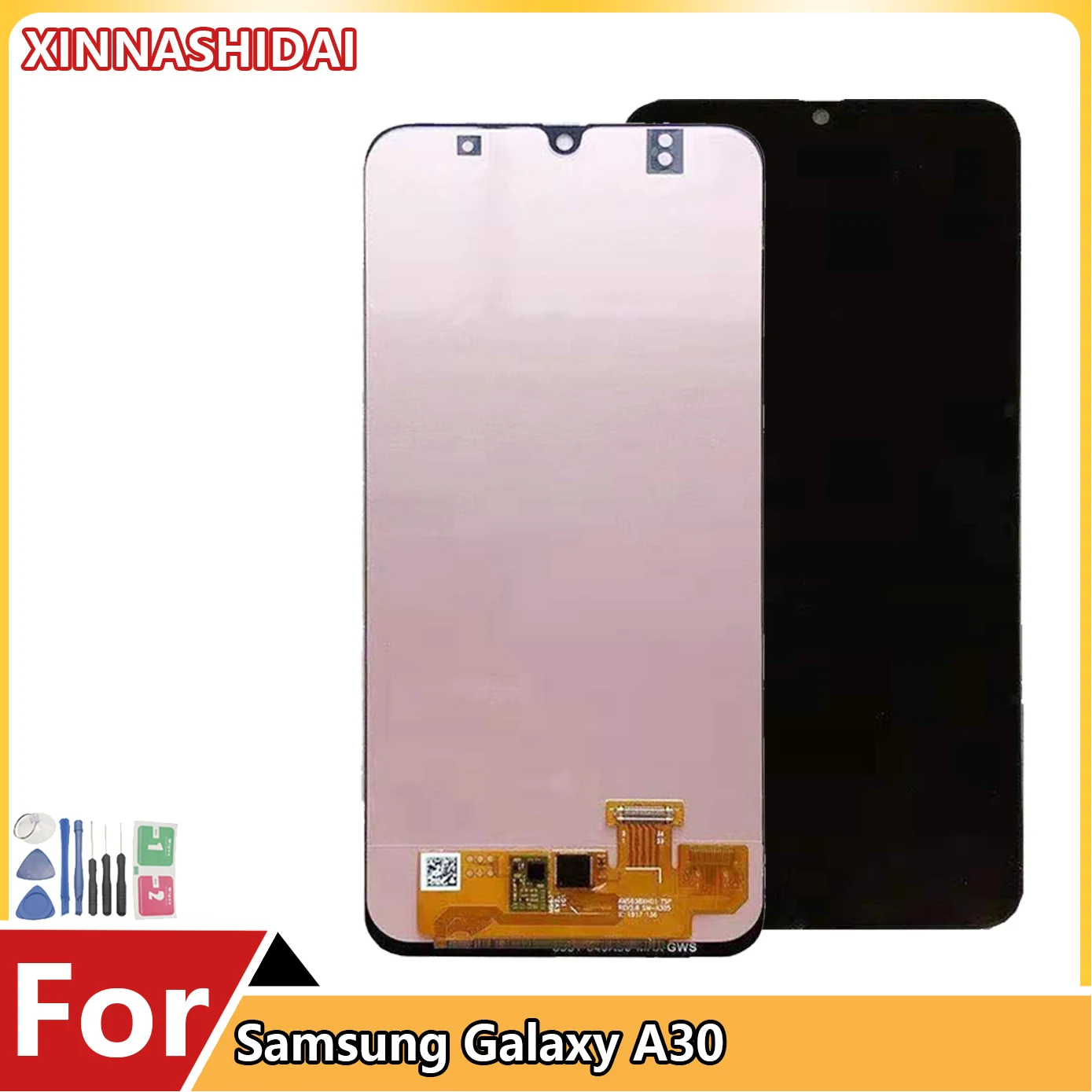 Копия Oled/AMOLED для Samsung Galaxy A30 A305 A305DS A305FN A305G A305GN A305YN ЖК-дисплей с сенсорным экраном