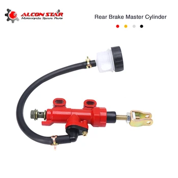 

Alconstar - Motorcycle Rear Foot Hydraulic Brake Pump Refit Rear Brake Master Cylinder Pump For Suzuki Kawasaki Honda Yamaha