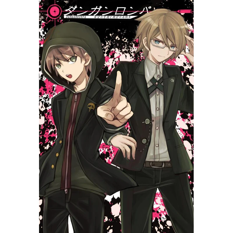 Симпатичные Аниме Danganronpa постер из шелковой ткани Wall Art печати плакатов картина