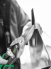 LAOA Powerful Multifunctional Iron Sheet Scissors Keel Scissors Stainless Steel Aviation Acissors CR-V Made In Taiwan,China 4