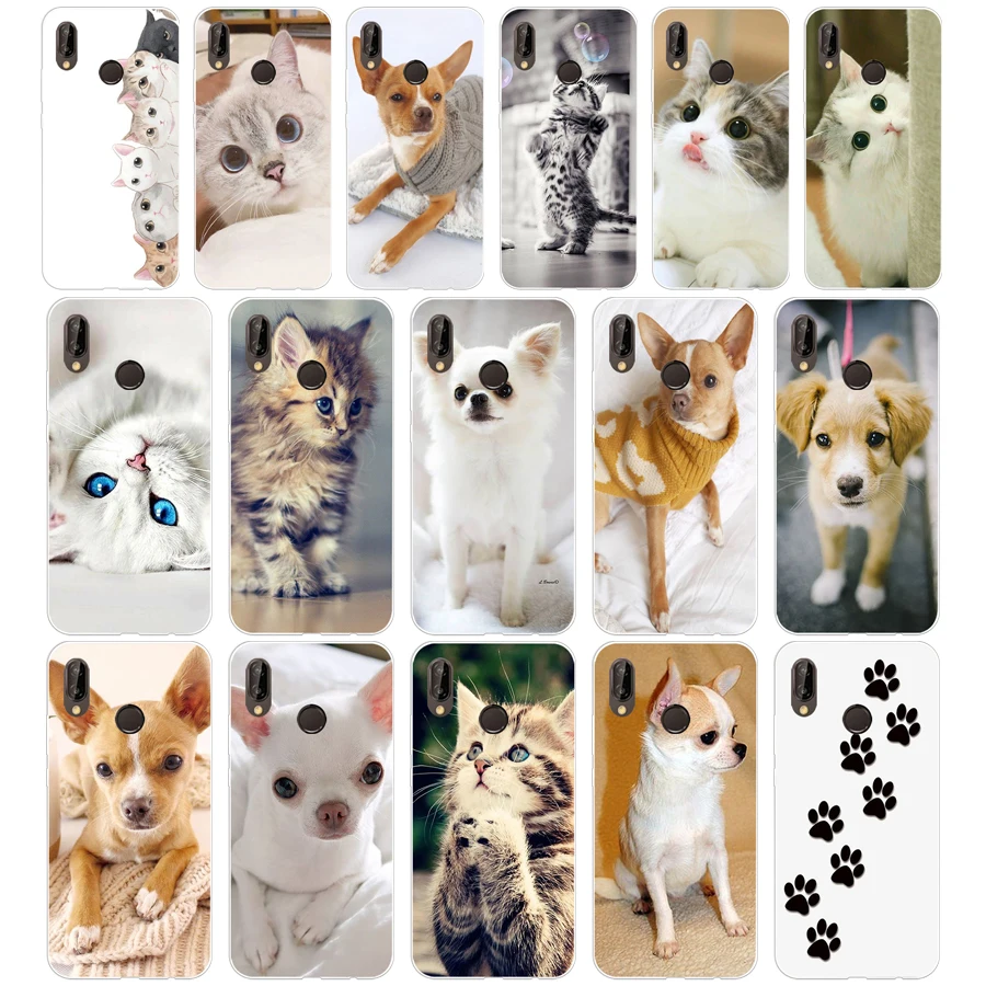 180FG I Love My Chihuahua Dog Мягкий силиконовый чехол из ТПУ для huawei Mate P20 P30 Llte Pro Y6 Y7 2019 |