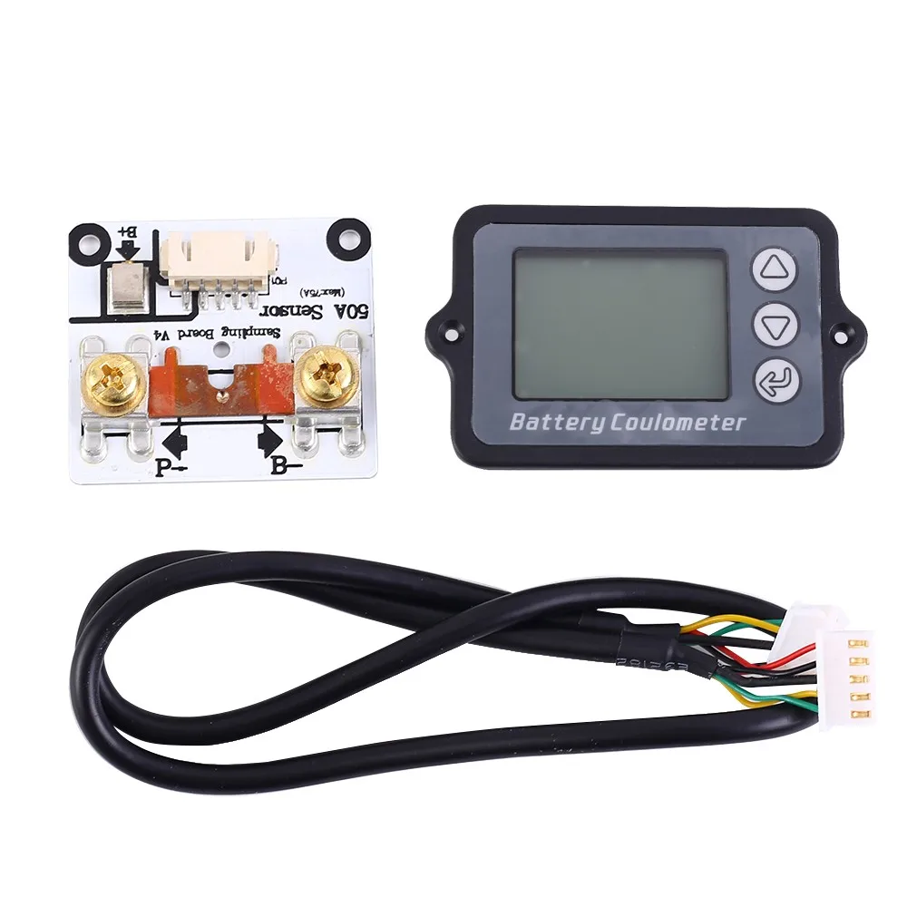 TK15 DC8 80V 50A кулометр батареи Профессиональный Точный тестер для счетчика LiFePo