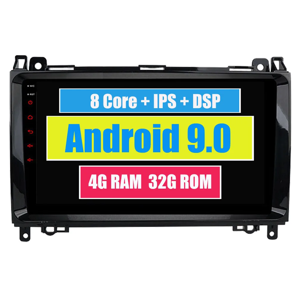 Best For Mercedes B170 B180 B200 Viano Vito Car Multimedia Player Android 9.0 Stereo Radio GPS Navigation MirrorLink Headunit 0 Best For Mercedes B170 B180 B200 Viano Vito Car Multimedia Player Android 9.0 Stereo Radio GPS Navigation MirrorLink Headunit 0