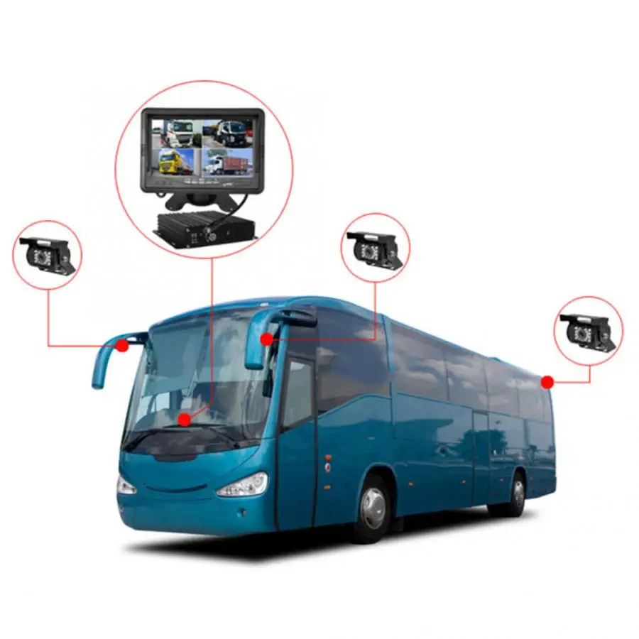 7 дюймов 800*480 ЖК-дисплей Дисплей HD Автомобильная камера заднего вида монитор Дисплей парковочная камера
