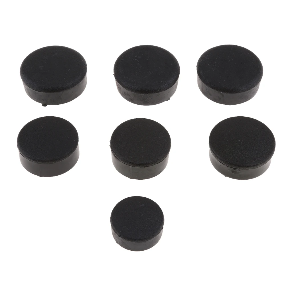 Black Motorcycle Rubber Fairing Frame Plugs Set Kit for Kawasaki ZZR1400 ZX14R 2006-2015 | Автомобили и мотоциклы