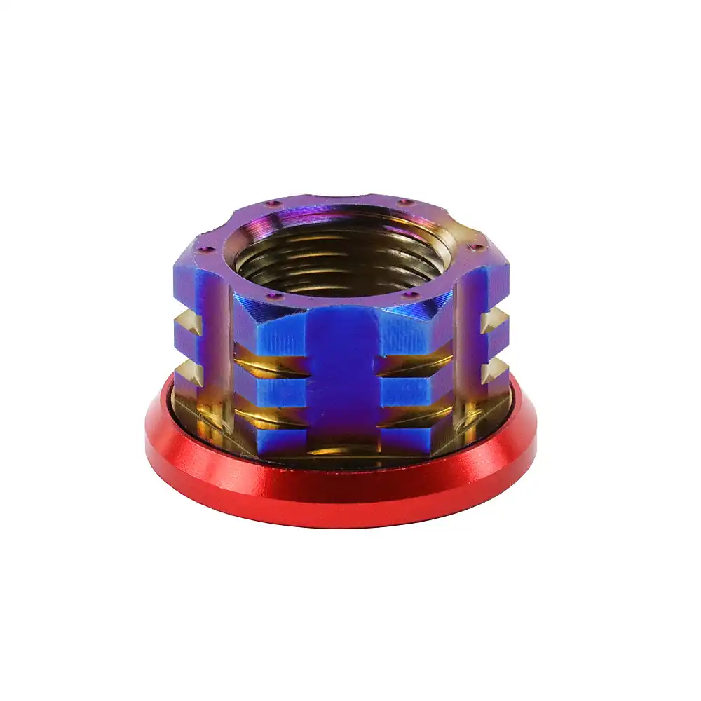 OTOM M22 Motorcycle Rear Wheel Axle Nut For KAWASAKI KX250F KX450F