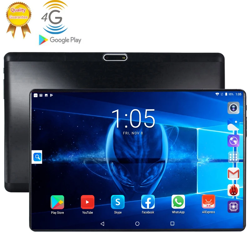 

2020 Best-selling 10 inch 3G Call Tablet Pc Android 9.0 Octa Core 6GB+128GB CE Brand Dual SIM Card 10.1 WiFi Tablets 1920X1280
